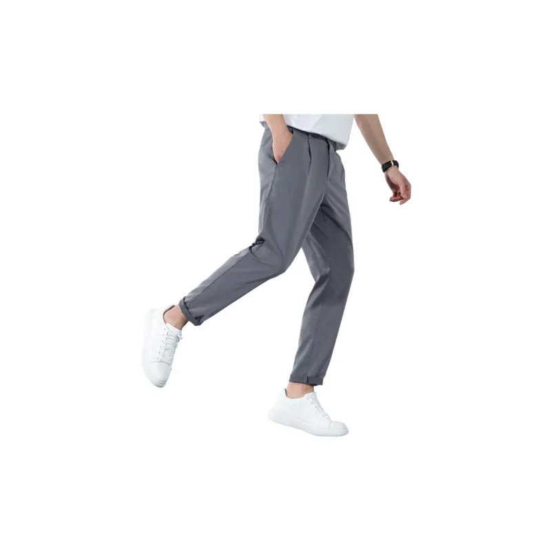 Red bean Suit Trousers Men-6