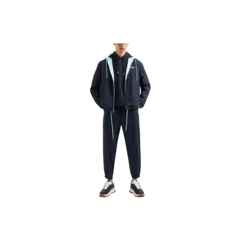 ARMANI EXCHANGEAE SS24 Casual Pants Men's Marine Blue-2