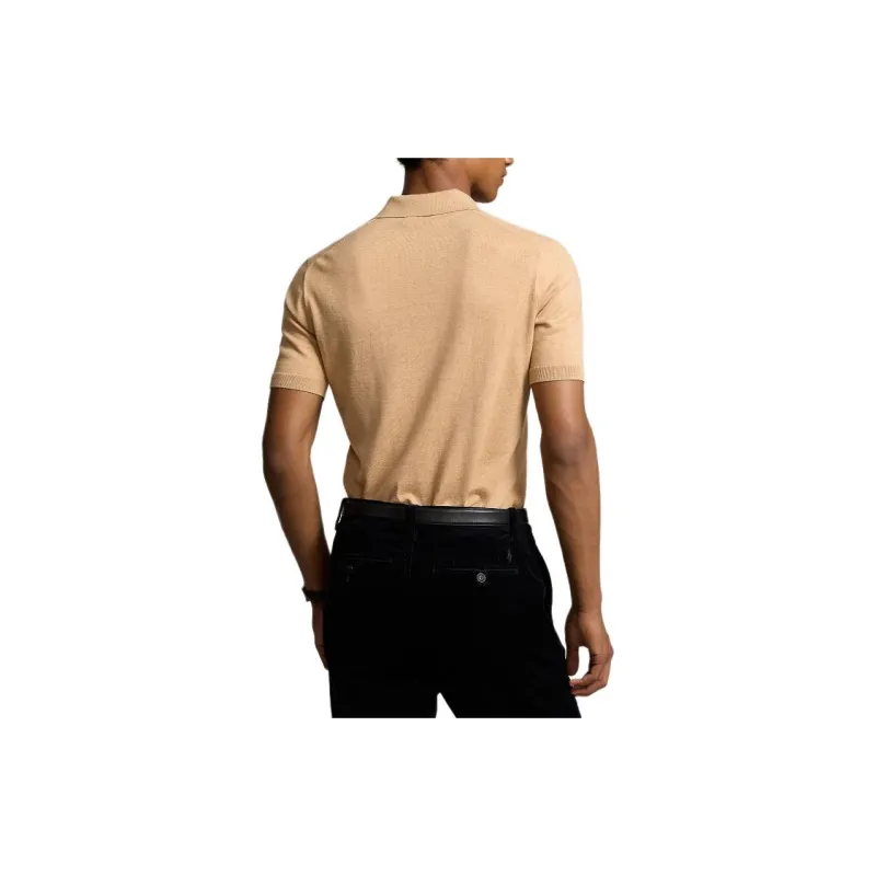 Polo Ralph Lauren SS24 Polo Shirt Men's Camel-3
