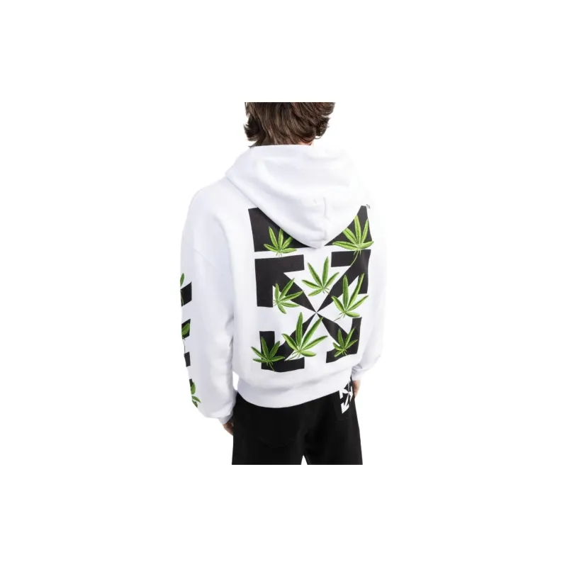OFF WHITE Weed Arrows Over Hoodie-4