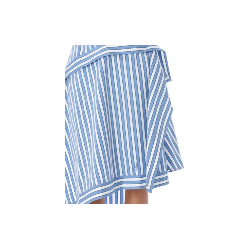 JW Anderson Striped Asymmetric Mid Rise Skirt-1