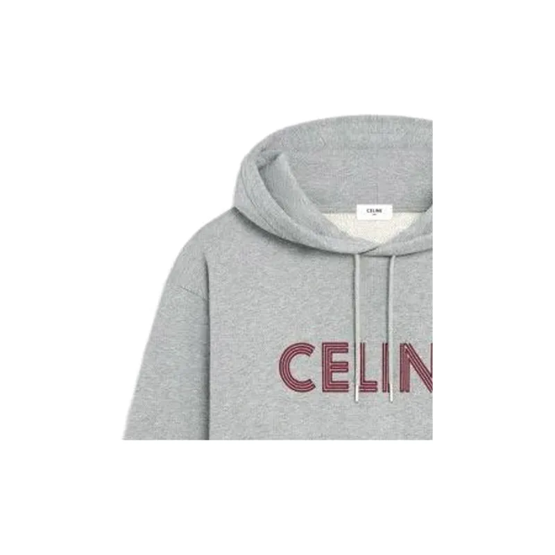 CELINE Sweatshirts Men Gray-6