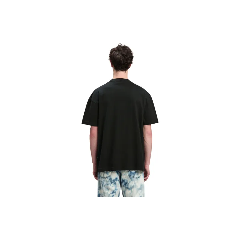 PALM ANGELS Logo Printed Crewneck T Shirt-2