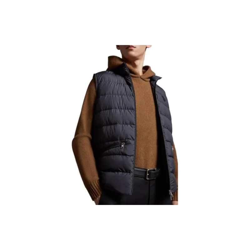 Moncler Lechtal Zip Up Padded Vest-3