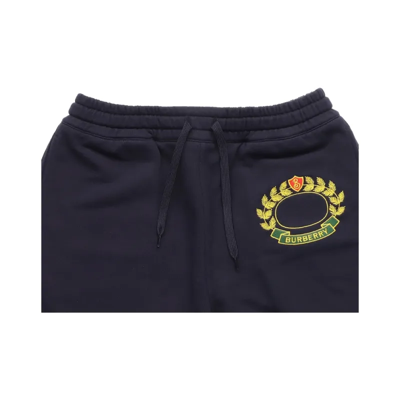 Burberry Knitted Sports Pants Men's Blue-5