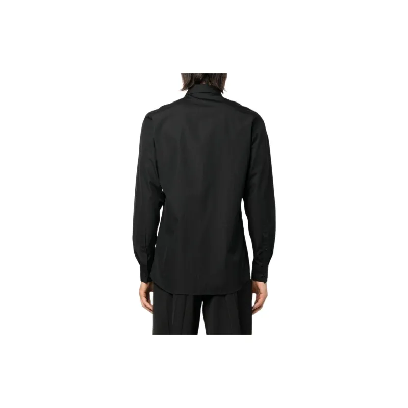 MOSCHINO Shirts Men Black-2