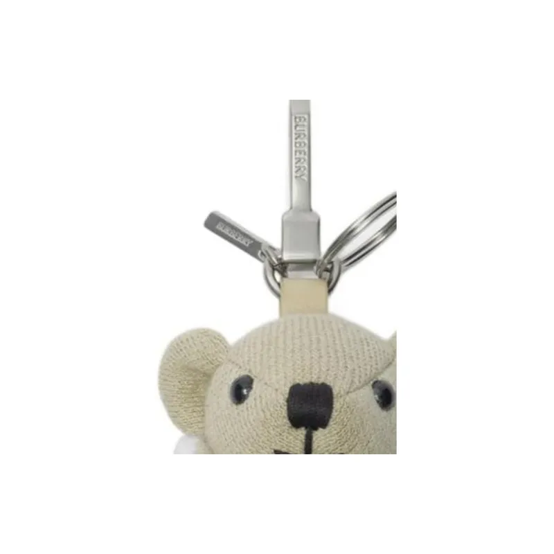 Burberry Wool Keychains Women's Beige-2