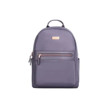 SAMSONITE Fabric Backpack Medium Size Women's Classic Black/Smoky Purple/Vintage Burgundy