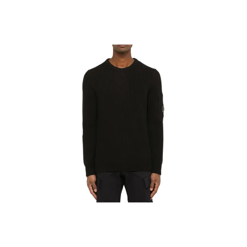 C.P.Company Extafine Knitted Crewneck Jumper-2