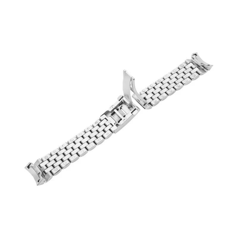 VAGENARI Quick Release Steel Band Compatibility For IWC Universal Pilot Chronograph 41mm Unisex-2