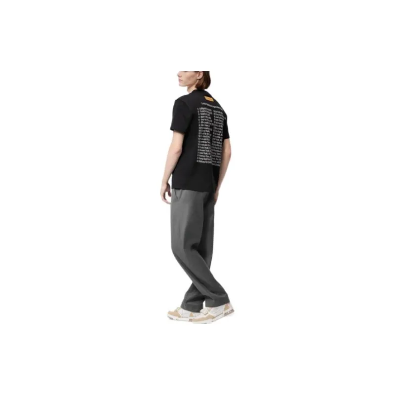 LOUIS VUITTON New Quarterly Products Of LV FW22 T Shirt Men's Black-3