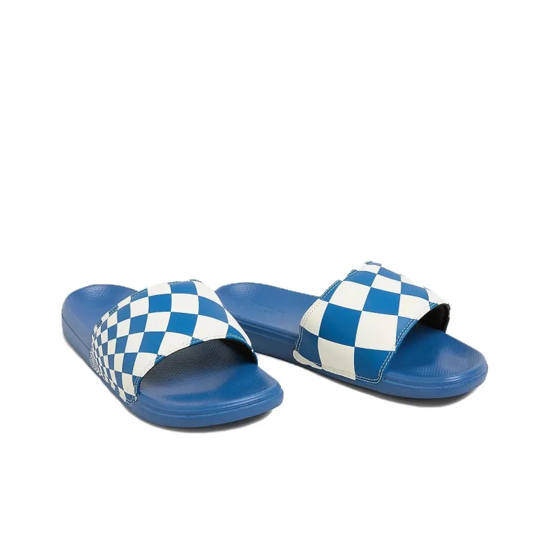 Vans La Costa Slip Resistant Abrasion Resistant Slide Slippers Men's Blue White-1