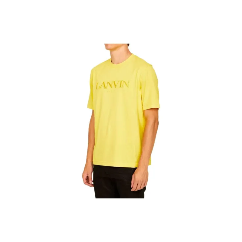 Lanvin T Shirts Men Yellow-2