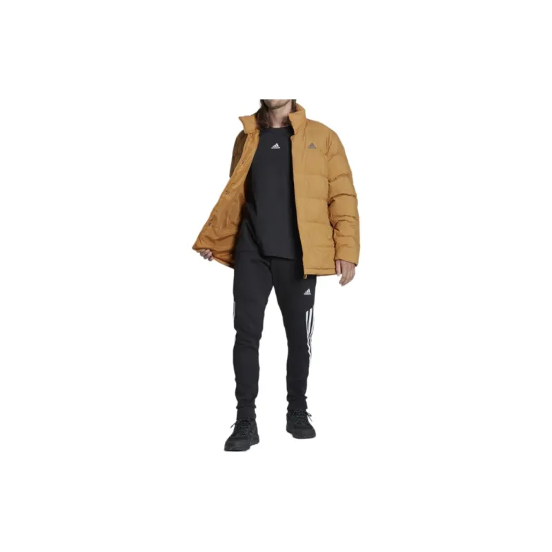 Adidas Helionic Down Jackets Men Wheat Brown-3