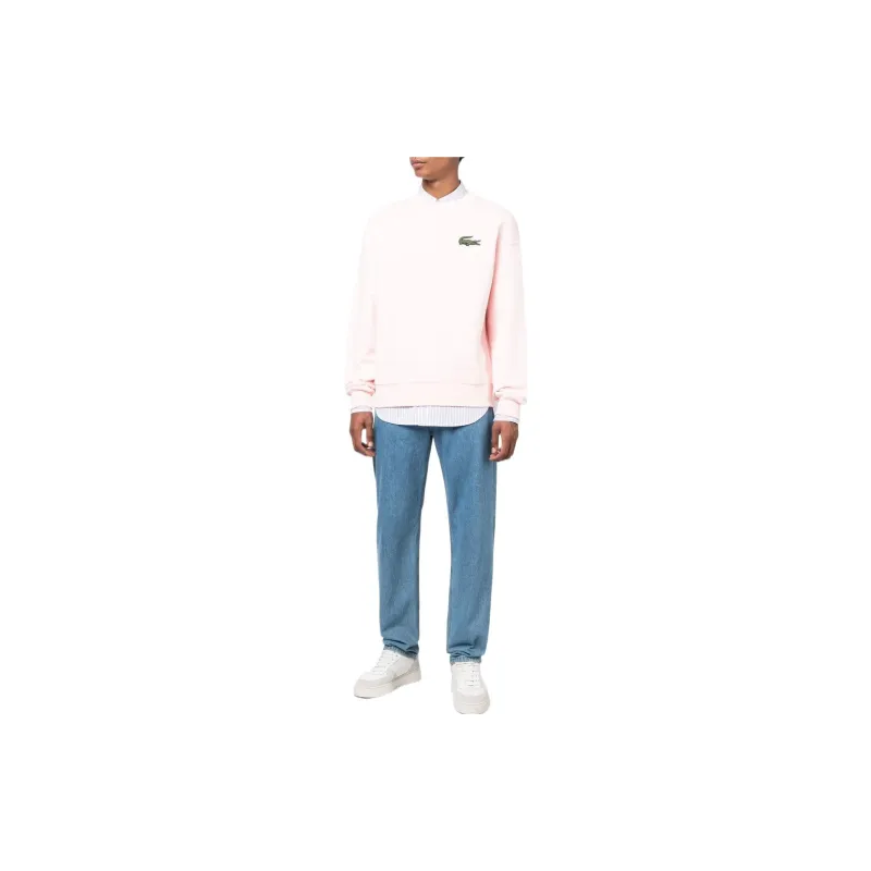 LACOSTE Sweatshirts Men Light Pink-1