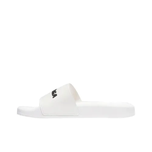 Balenciaga Women's Pool Slides 'White'