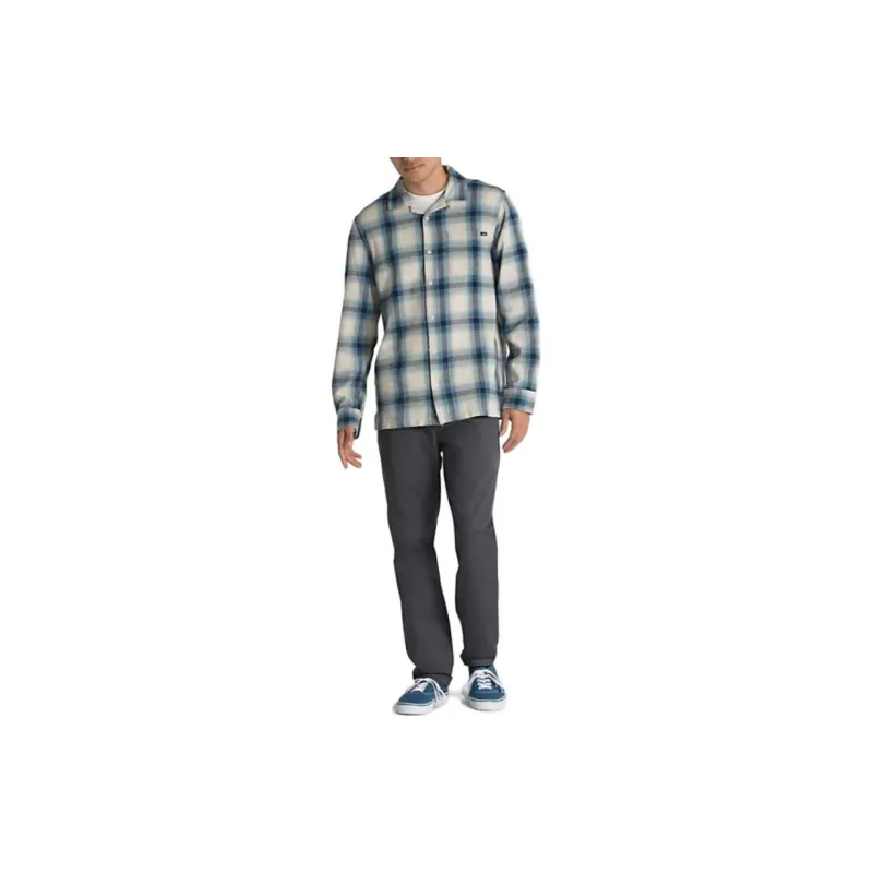 Vans KRUG Shirts Men Blue-3
