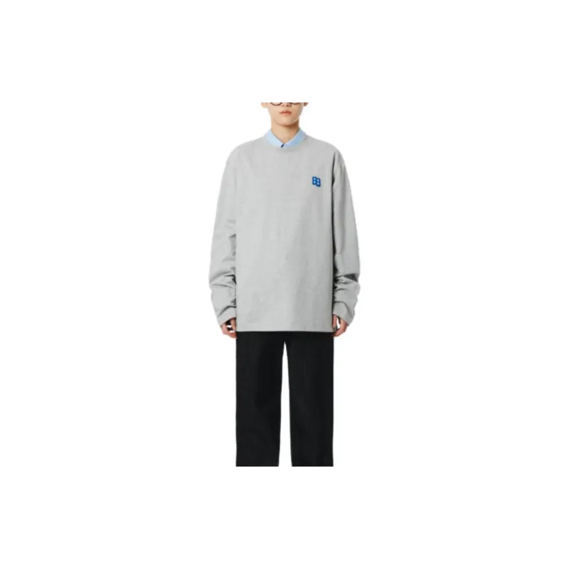 ADER ERROR Tetris appliqué Cotton T shirt-2