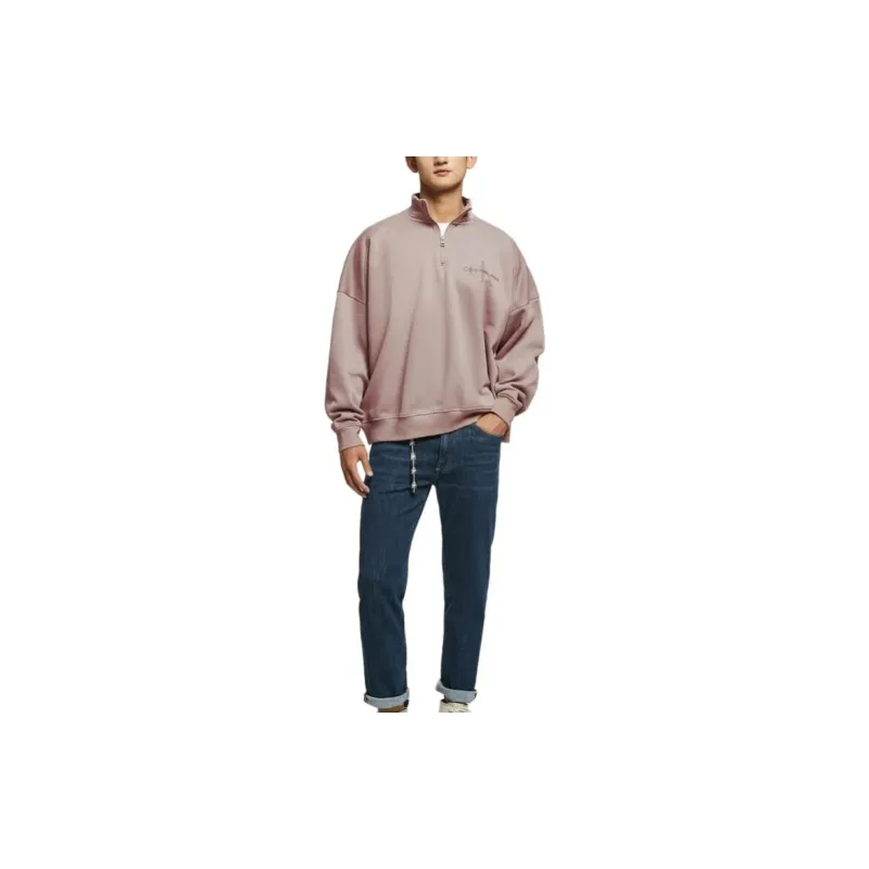 CALVIN KLEIN Sweatshirt Unisex Light Coffee-2