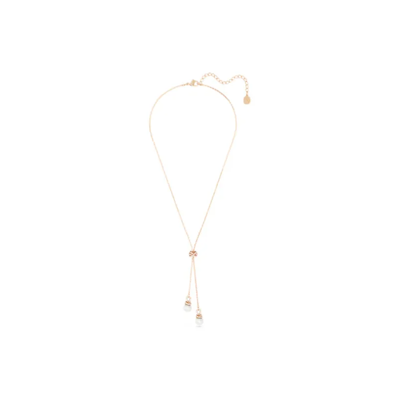 Swarovski Originally Rose Gold Tone Plated Necklaces Women's Rose Gold-1
