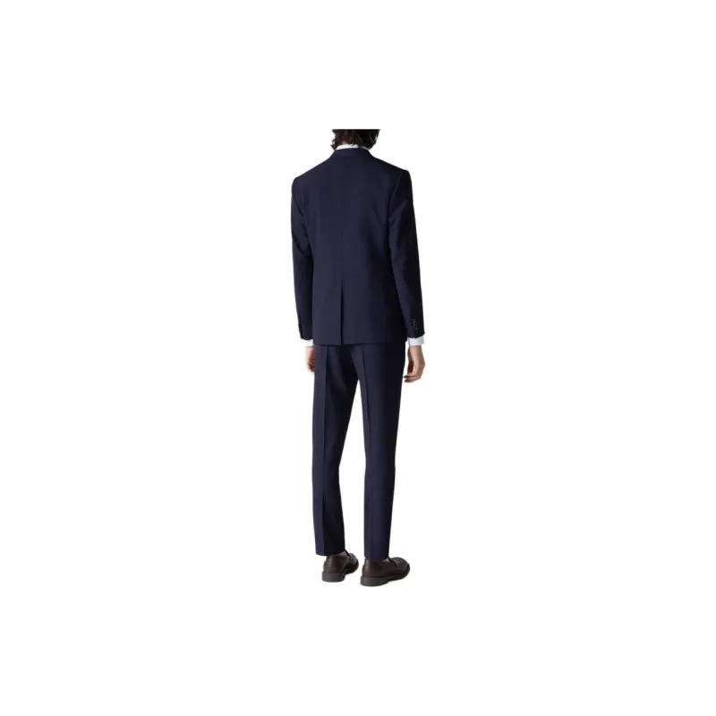 Loro Piana International Jacket Business Suits Men's Marine Blue-4