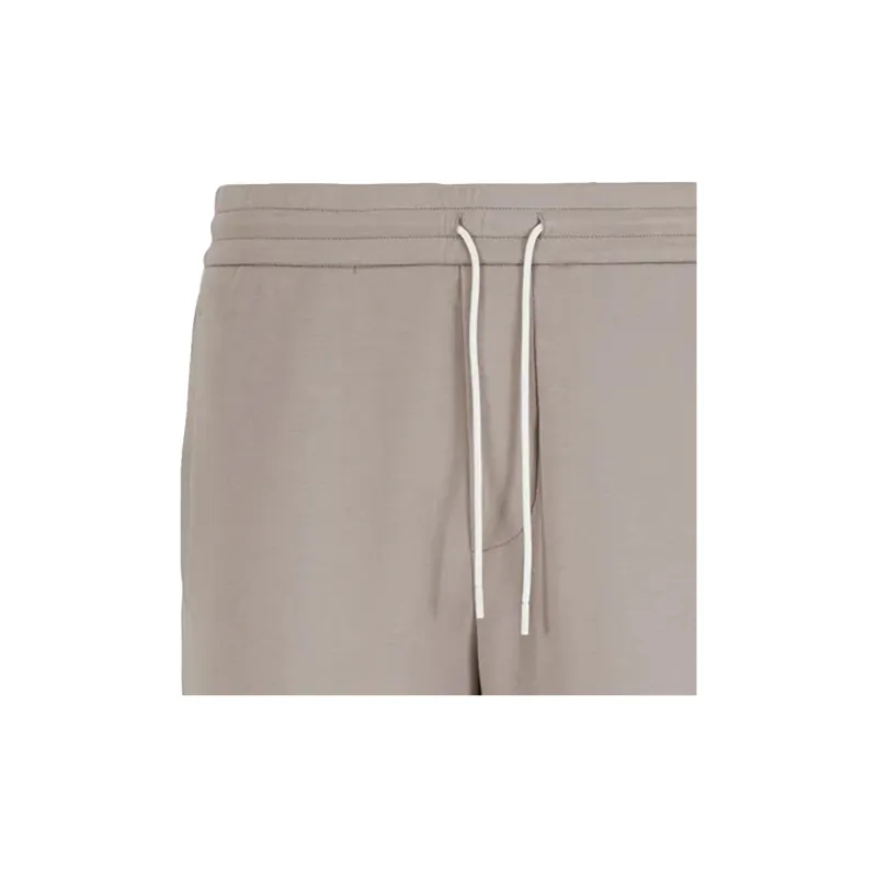 EMPORIO ARMANI Double jersey Joggers With Drawstring And Logo Tape-1