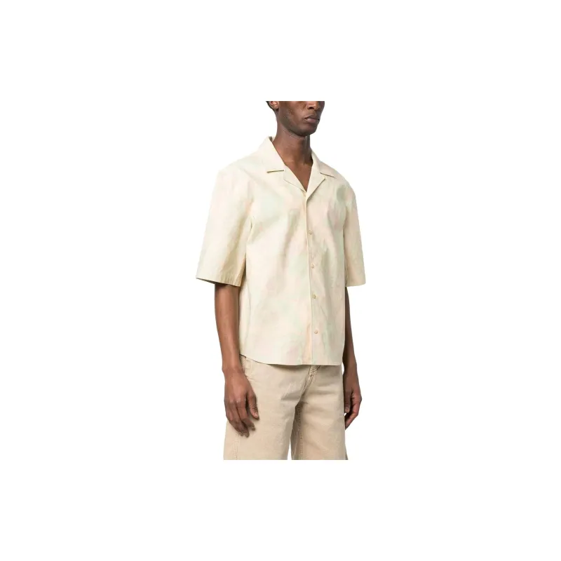 Jacquemus Shirts Men Light Yellow-3