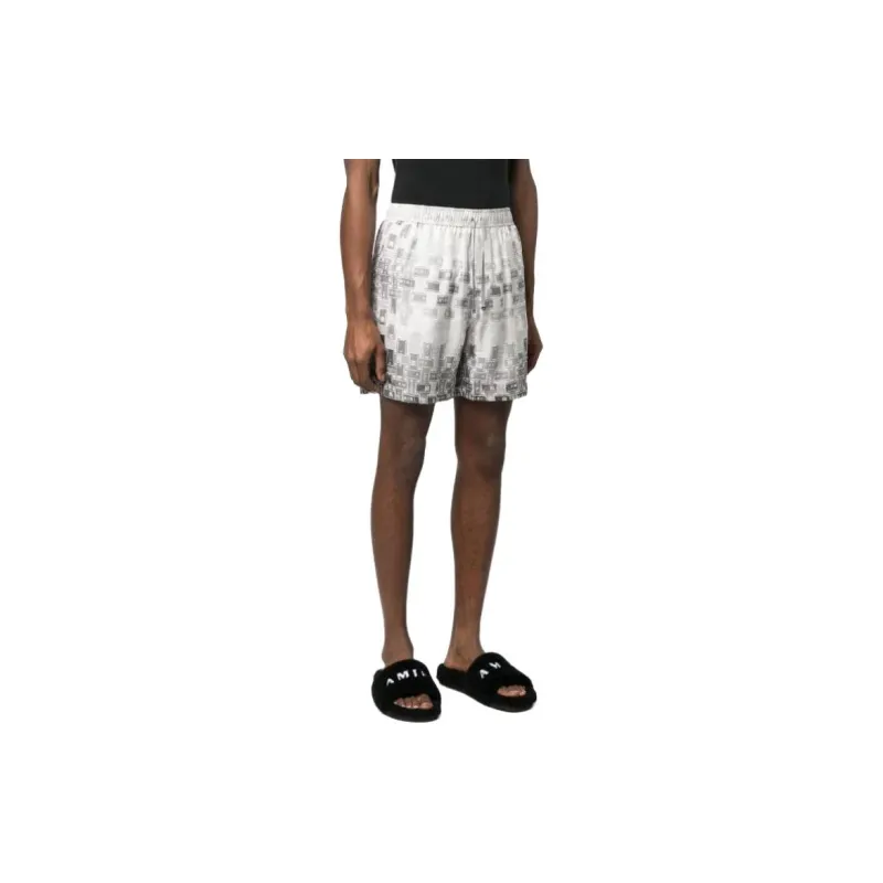 AMIRI Casual Shorts Men Gray-2