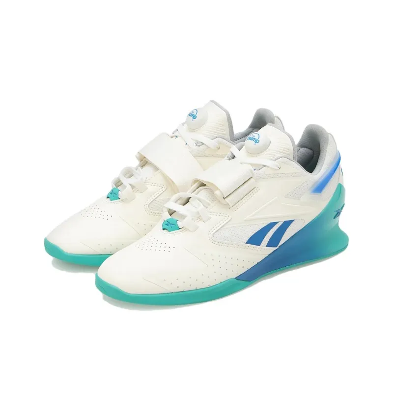 Reebok Legacy Lifter 3 'Chalk Unleashed Green Blue'-1