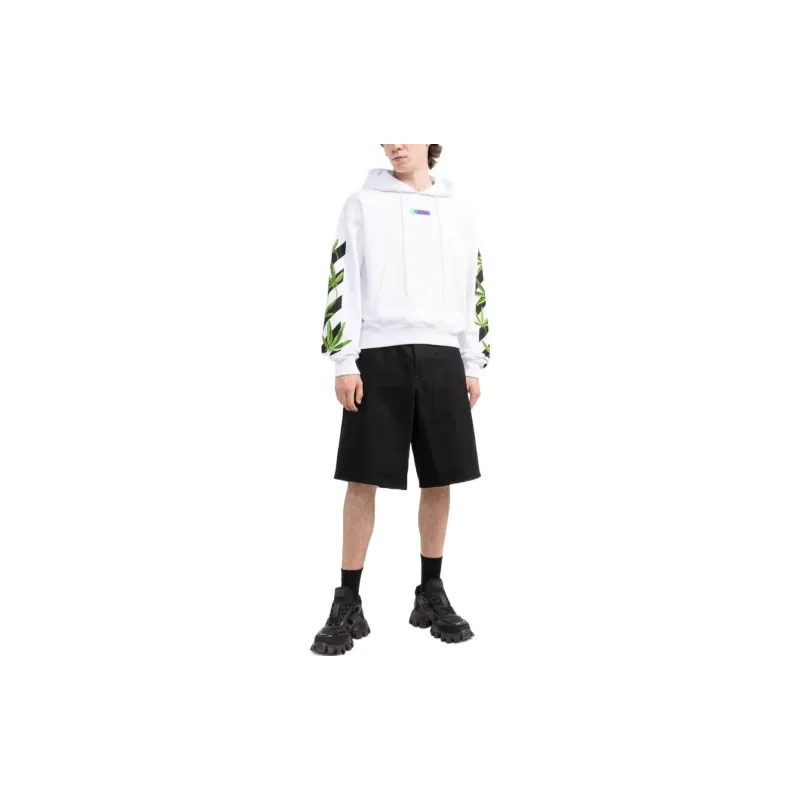 OFF WHITE Weed Arrows Over Hoodie-1