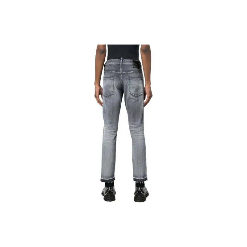 DSQUARED 2 Logo Patch Cropped Jeans-2