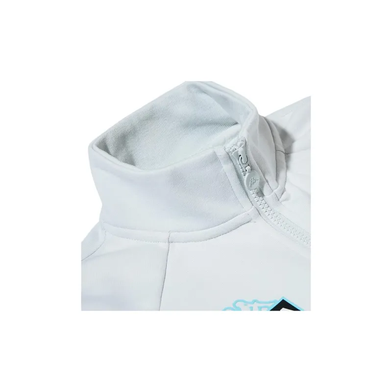 Kappa Jacket Women's Black Ivory White-4