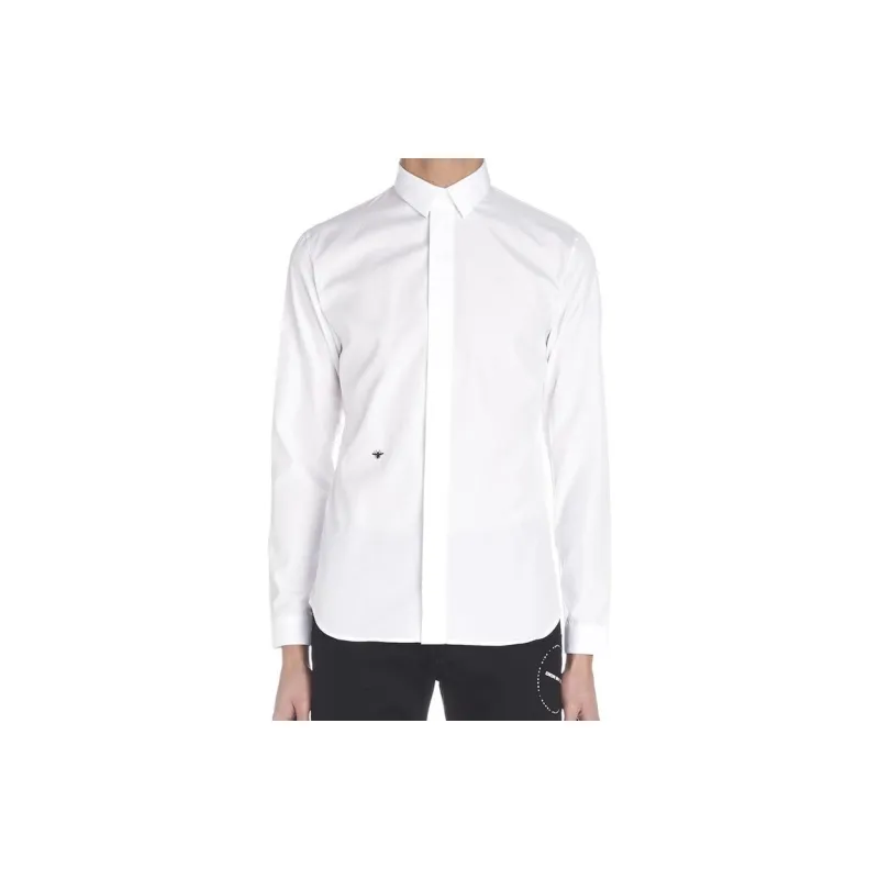 DIOR Quarterly New Products Shirts Men White-2