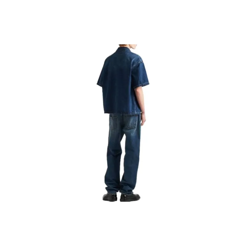 PRADA Shirts Men Marine-2