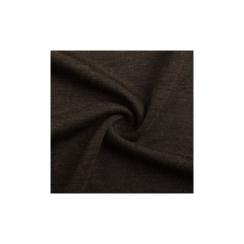KARL LAGERFELD Logo Letter Print Crew Neck Long Sleeved T Shirt T Shirt Men's Coffee-2