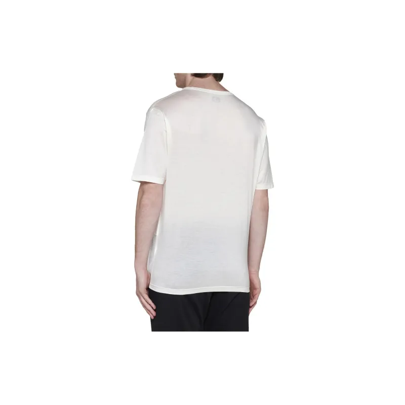 C.P.Company Logo Printed Crewneck T Shirt-3