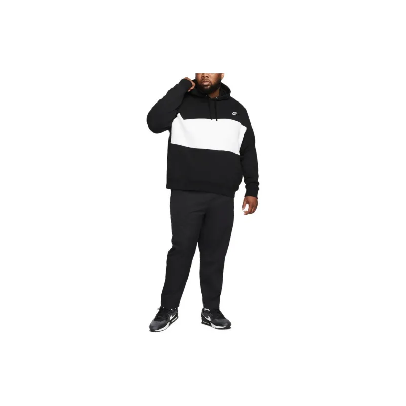 Nike Club Fleece Men's French Terry Color Blocked Hoodie-4