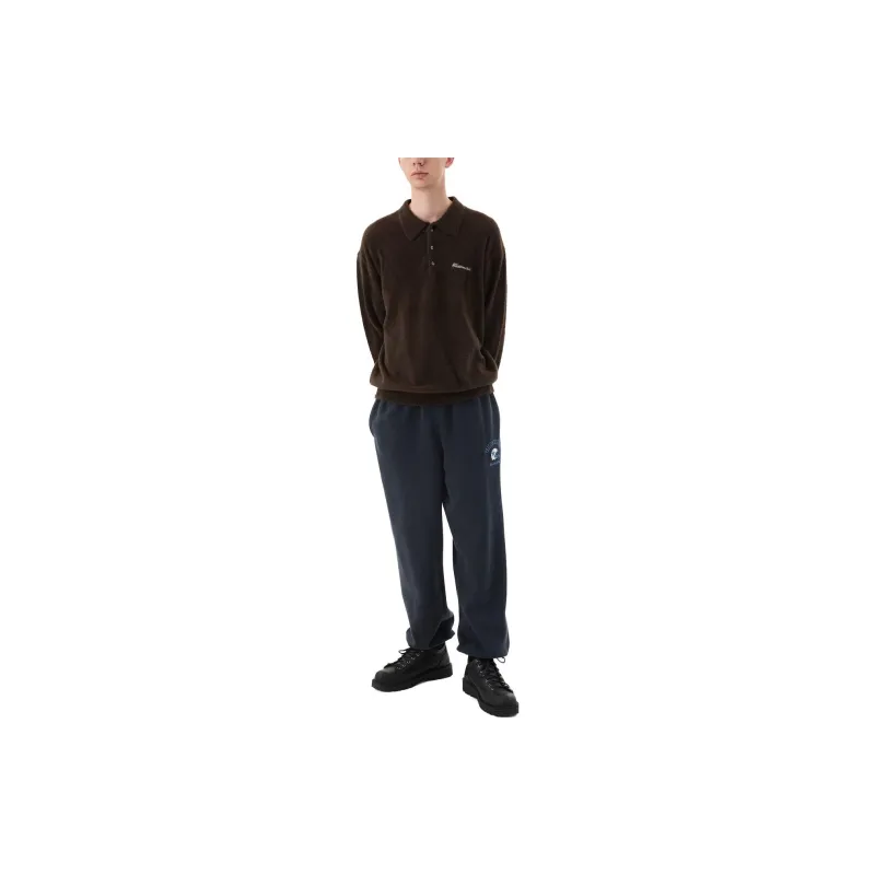 Thisisneverthat Knitted Sweatpants Unisex Navy-2
