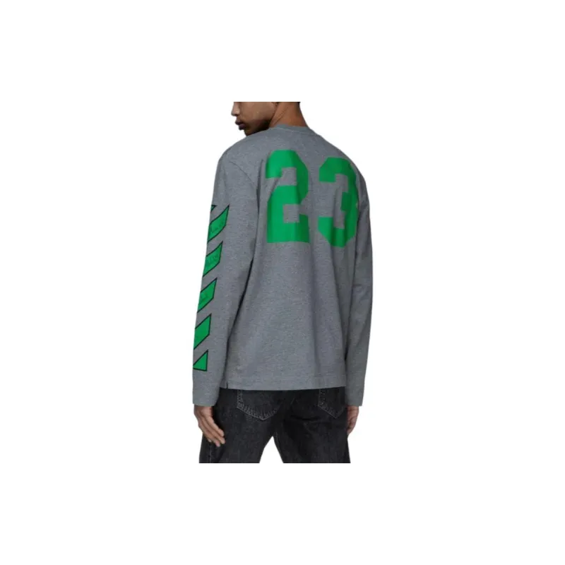 OFF-WHITE 23 Varsity Skate Long-Sleeve Tee '/'-3