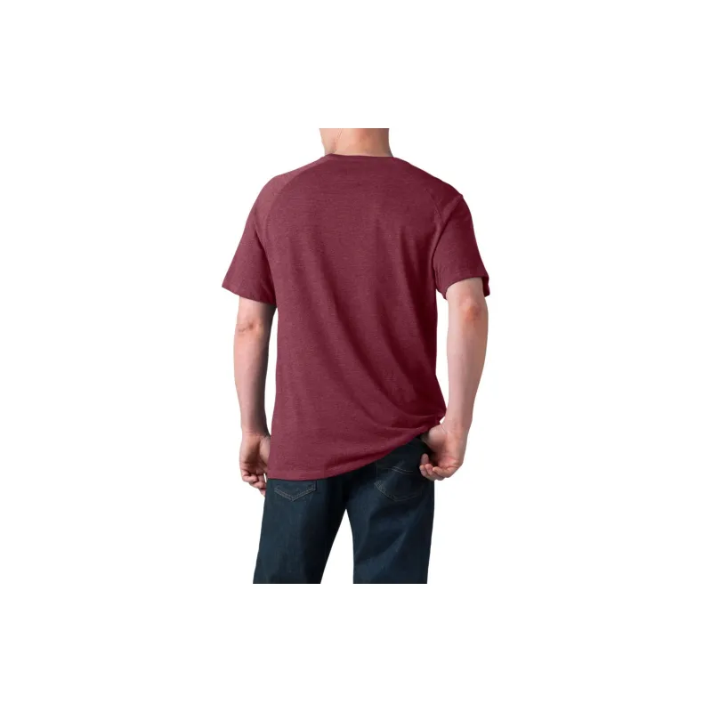Dickies T-Shirts Men Burgundy-2