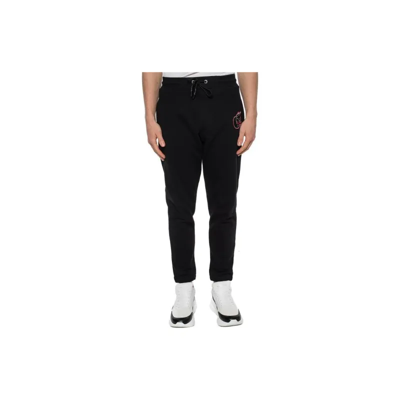 McQ Alexander McQueen Knitted Sweatpants Men's Black-3