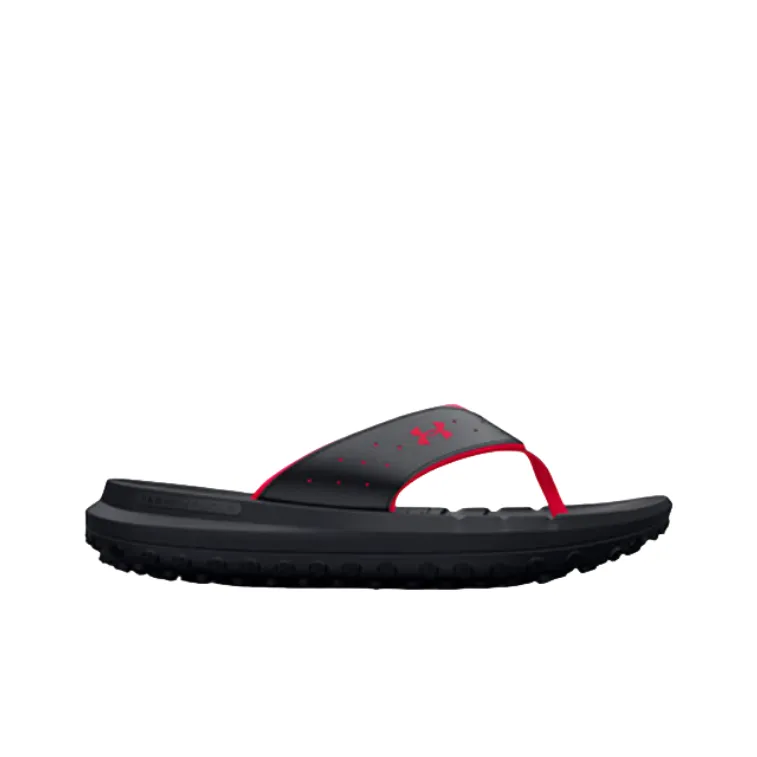 Under Armour SUMMIT Abrasion-Resistant Slip-Resistant Flip Flops Unisex Black-1