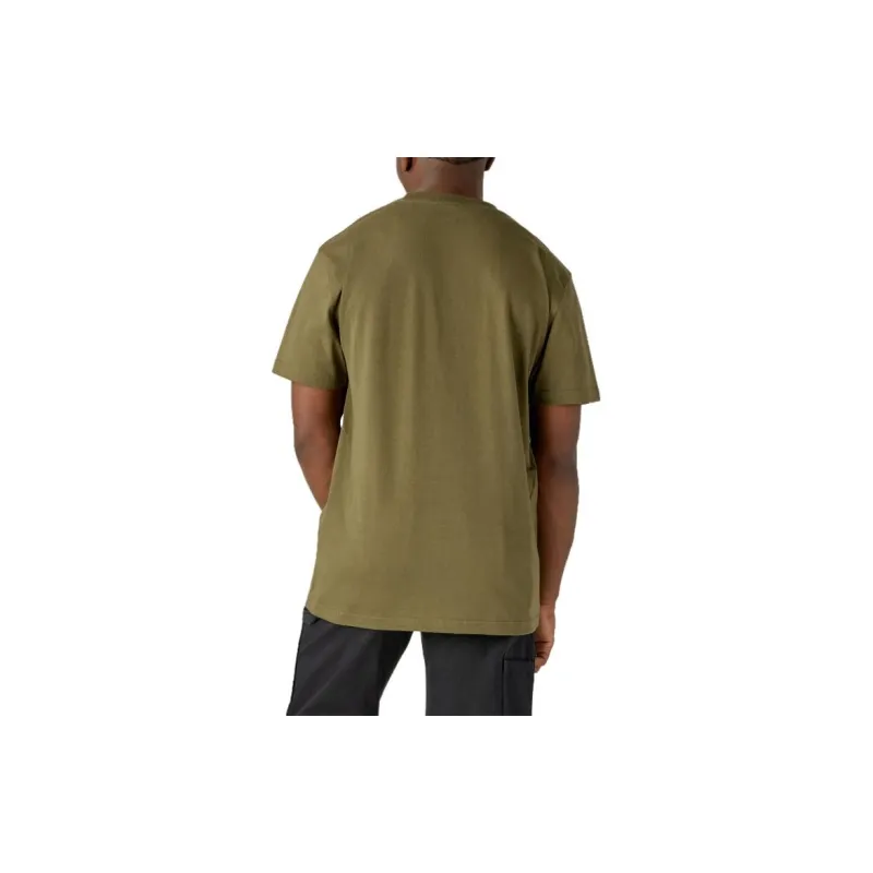 Dickies Bull Skull Heavyweight T-Shirt T-Shirt Unisex Green-4
