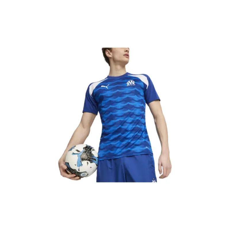 PUMA Olympique Marseille 2023 24 T Shirts Men Blue-2