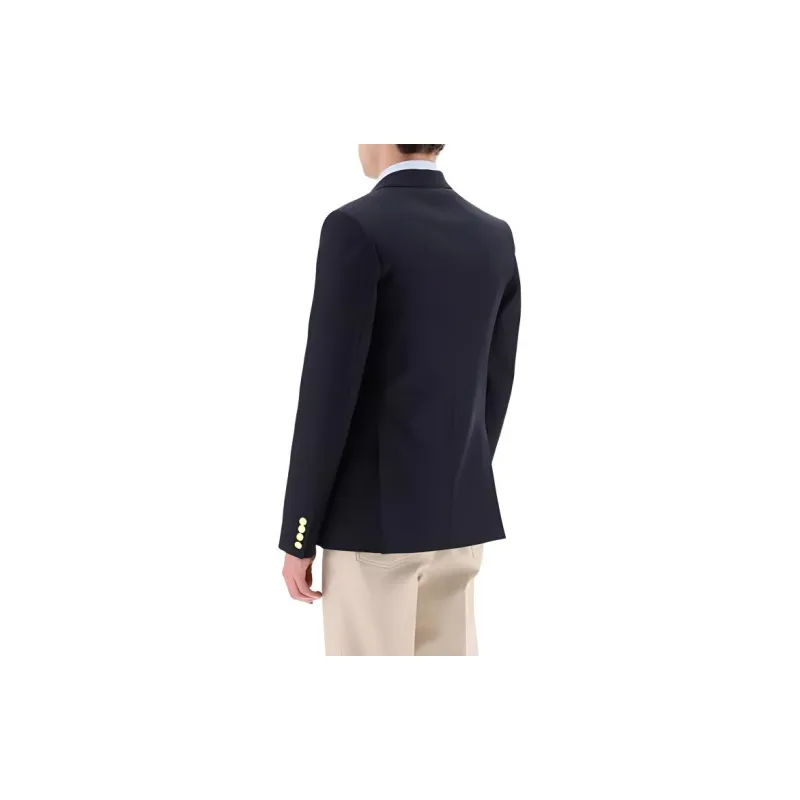Valentino Double Breasted Long Sleeved Blazer-2