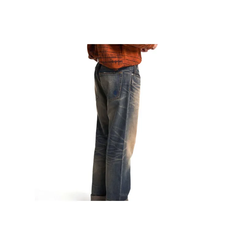 TEKABLU Jeans Unisex South Aromatic Mountain Blue-6