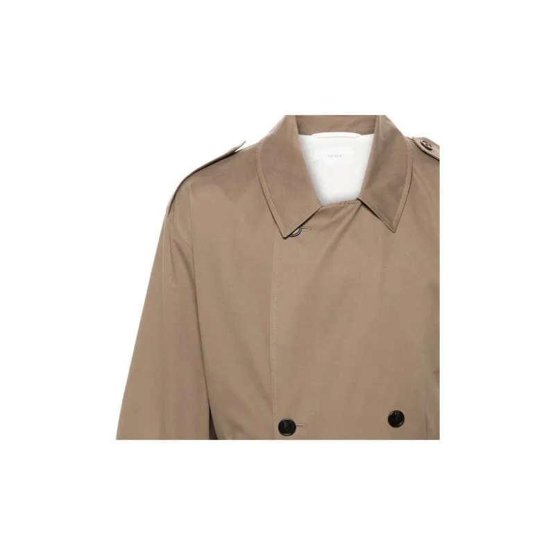 THE ROW Montrose Double-breasted Maxi Coat-5