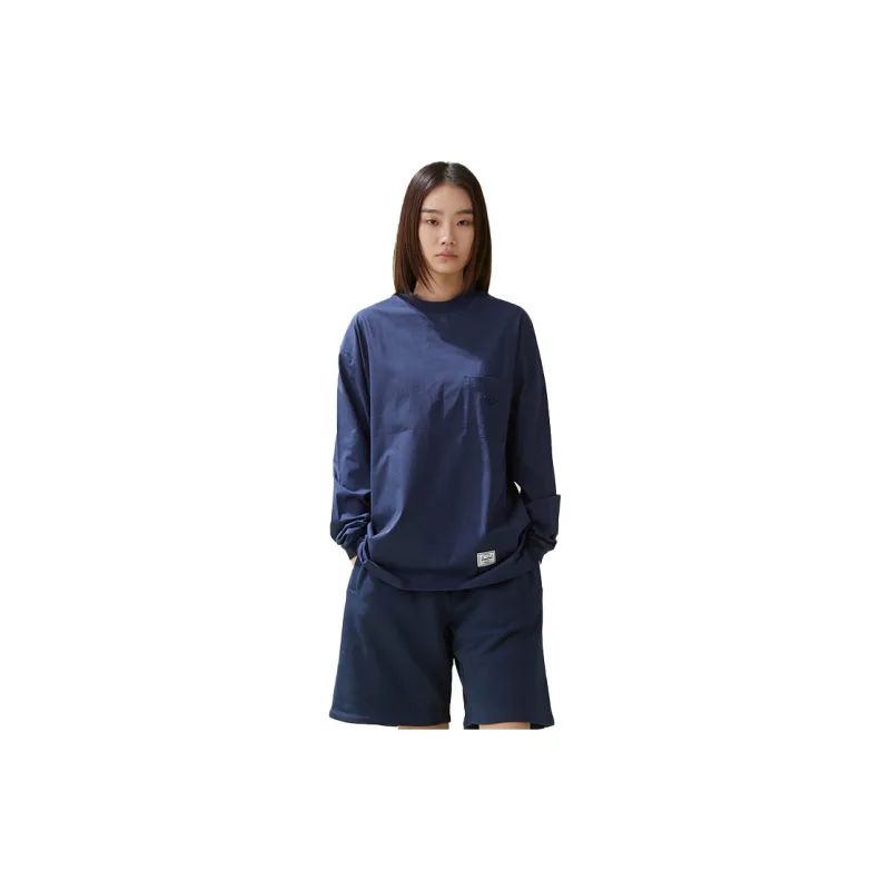 Herschel Straight Long-Sleeved T-Shirt Unisex-17