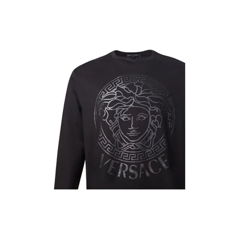 VERSACE T Shirts Men Black-4