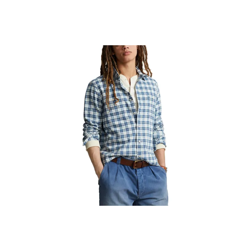 Polo Ralph Lauren Check pattern Linen blend Shirt-1